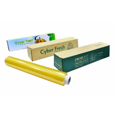 Le PVC clair antistatique de catégorie comestible d'enveloppe en plastique compostable s'accrochent enveloppe avec le coupeur