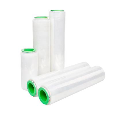 Film industriel d'emballage en plastique de palette manuelle de LLDPE avec le distributeur tournant