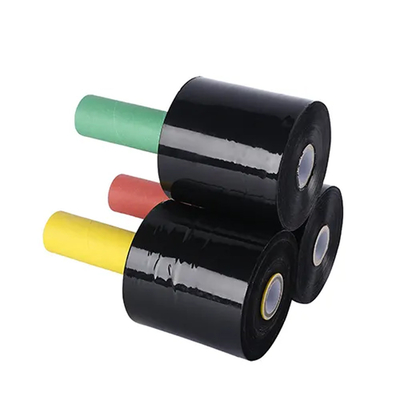 Film de emballage noir d'enveloppe de bout droit de Mini Handheld LLDPE avec le distributeur tournant de poignées pour l'enveloppe de cartons