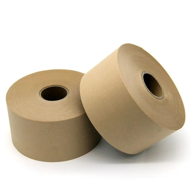 Bande gommée renforcée activée par l'eau écologique de bande d'emballage de papier d'emballage non renforcé