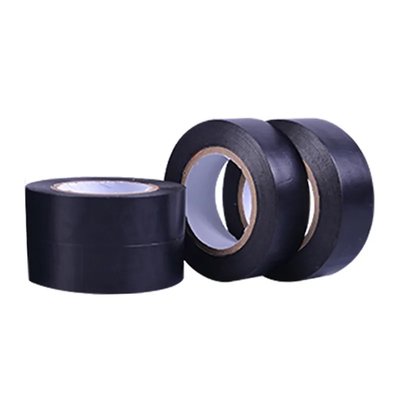Noir ignifuge de bande d'isolation de PVC pour des véhicules à moteur