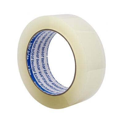 Résistance adhésive 20-50g/25mm Ruban d'emballage BOPP Transparent Robuste Idéal pour l'emballage d'entrepôt et la protection des colis