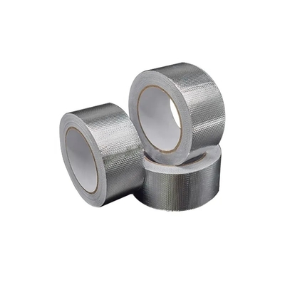 Bande auto-adhésive ignifuge de tissu de fibre de verre d'isolation thermique de la CAHT de papier aluminium