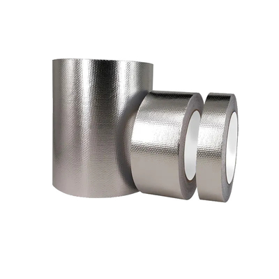 Bande auto-adhésive ignifuge de tissu de fibre de verre d'isolation thermique de la CAHT de papier aluminium