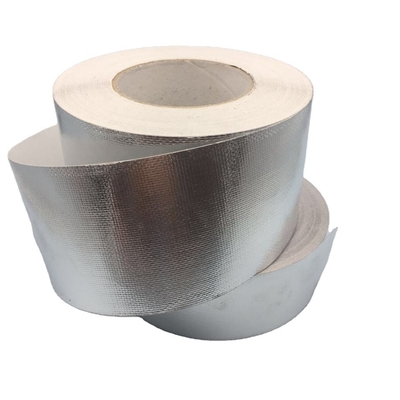 Bande résistante à la chaleur de tissu de fibre de verre de la CAHT de bande en aluminium ignifuge d'isolation thermique