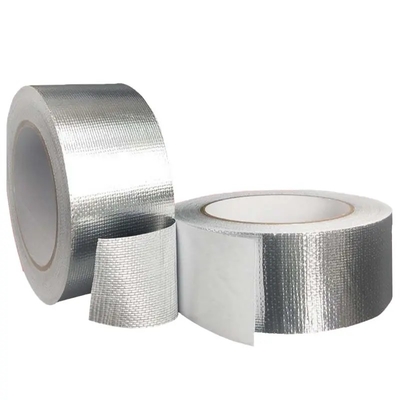 Bande adhésive en caoutchouc imperméable ignifuge de fibre de verre de la CAHT de papier d'aluminium de bande