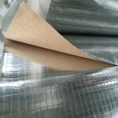 La CAHT adhésive de résine en caoutchouc imperméable en aluminium de bande de 2 manières FSK a renforcé la bande de Papier d'emballage de canevas d'aluminium