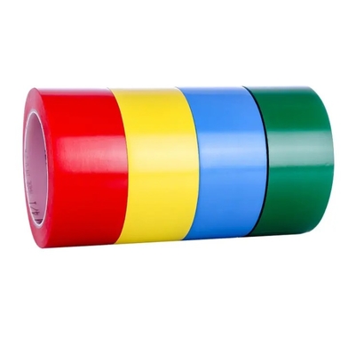 Noyau de avertissement de PE de bande de plancher de vinyle de couleur de sécurité d'entrepôt de plancher de bande de plancher simple de PVC