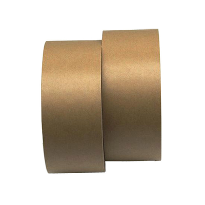 Ruban de papier kraft personnalisé à dos plat biodégradable imprimable inscriptible auto-adhésif non renforcé