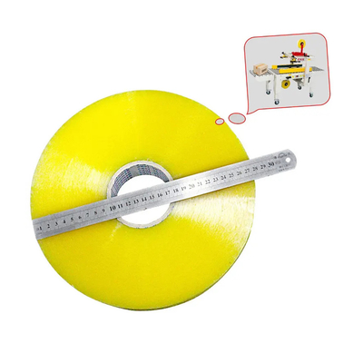 Couleur transparente résistante de citron de Bopp de bande industrielle faite sur commande d'emballage