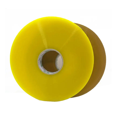 Couleur transparente résistante de citron de Bopp de bande industrielle faite sur commande d'emballage