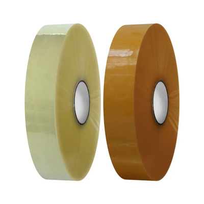 Bande résistante industrielle faite sur commande de cachetage de carton de Brown de machine de bande d'emballage de Brown