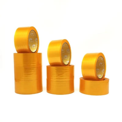 Super Clear de scellage de BOPP de carton transparent d'or superbe de bande