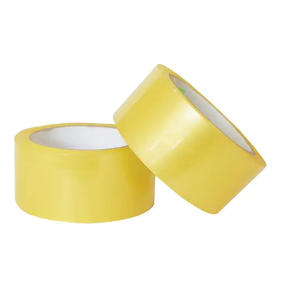 Adhésif fort de emballage jaunâtre de bande de Bopp jaune citron