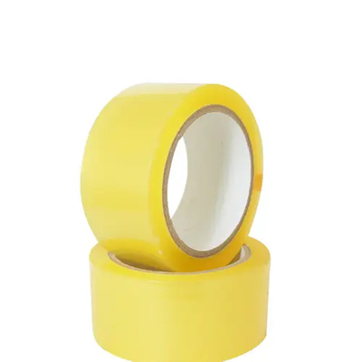 Adhésif fort de emballage jaunâtre de bande de Bopp jaune citron