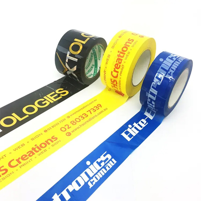 Logo Printed Bopp Packing Tape fait sur commande pour le carton de scellage
