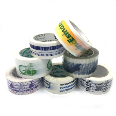 Logo Printed Bopp Packing Tape fait sur commande pour le carton de scellage