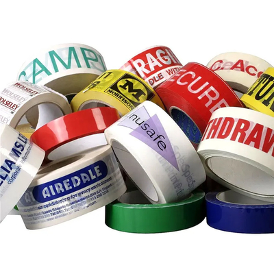 Logo Printed Bopp Packing Tape fait sur commande pour le carton de scellage