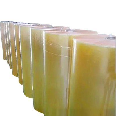 Bande faite sur commande de Logo Printed BOPP de Bopp de cachetage de carton de bande adhésive jaune faible de petit pain enorme