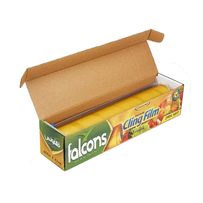 Le PVC clair antistatique de catégorie comestible d'enveloppe en plastique compostable s'accrochent enveloppe avec le coupeur