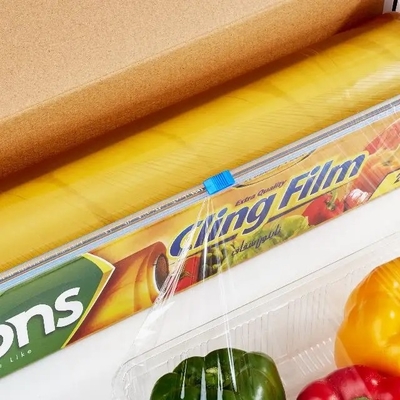 Le PVC clair antistatique de catégorie comestible d'enveloppe en plastique compostable s'accrochent enveloppe avec le coupeur