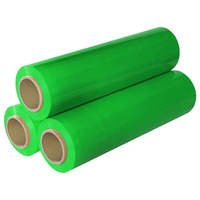Film biodégradable industriel coloré manuel de pellicule d'emballage de bout droit de PE pour l'enveloppe de palette
