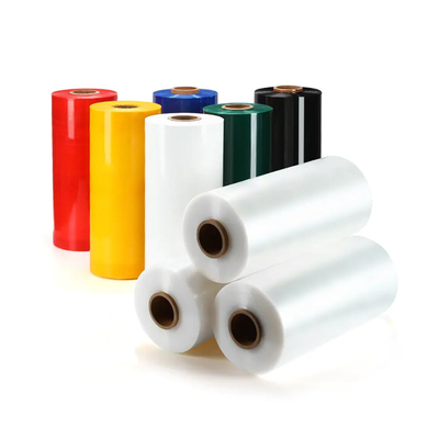 Machine en plastique colorée de petit pain enorme de film de bout droit d'enveloppe biodégradable de palette