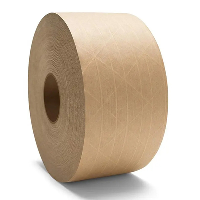 L'eau humide de bande paerforée renforcée écologique de Papier d'emballage activée a collé de bande paerforée
