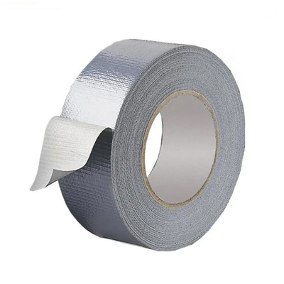La bande en caoutchouc synthétique résistante d'ancien de tissu imperméabilisent Duck Cloth Tape For Carpet argenté