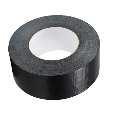 Ruban adhésif noir résistant de tissu de grande viscosité aucun résidu Matte Non Reflective