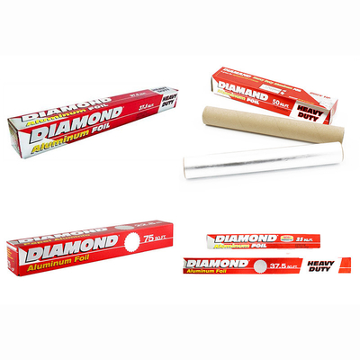 Emballage de nourriture large de petit pain de papier d'aluminium d'OEM