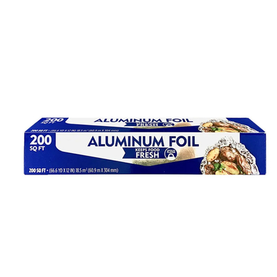 Feuilles résistantes de petit pain de papier d'aluminium de ménage avec le coupeur