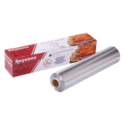 Cuisine de catégorie comestible faisant cuire le petit pain de papier d'aluminium avec la lame en plastique en métal de support