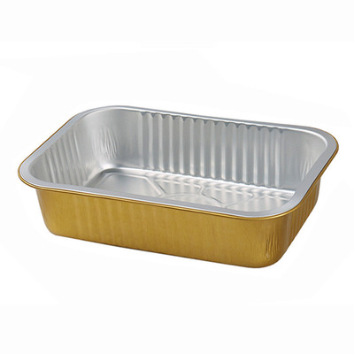 gâteau de cuisson Tray Pan Container du papier aluminium 750ml coloré jetable